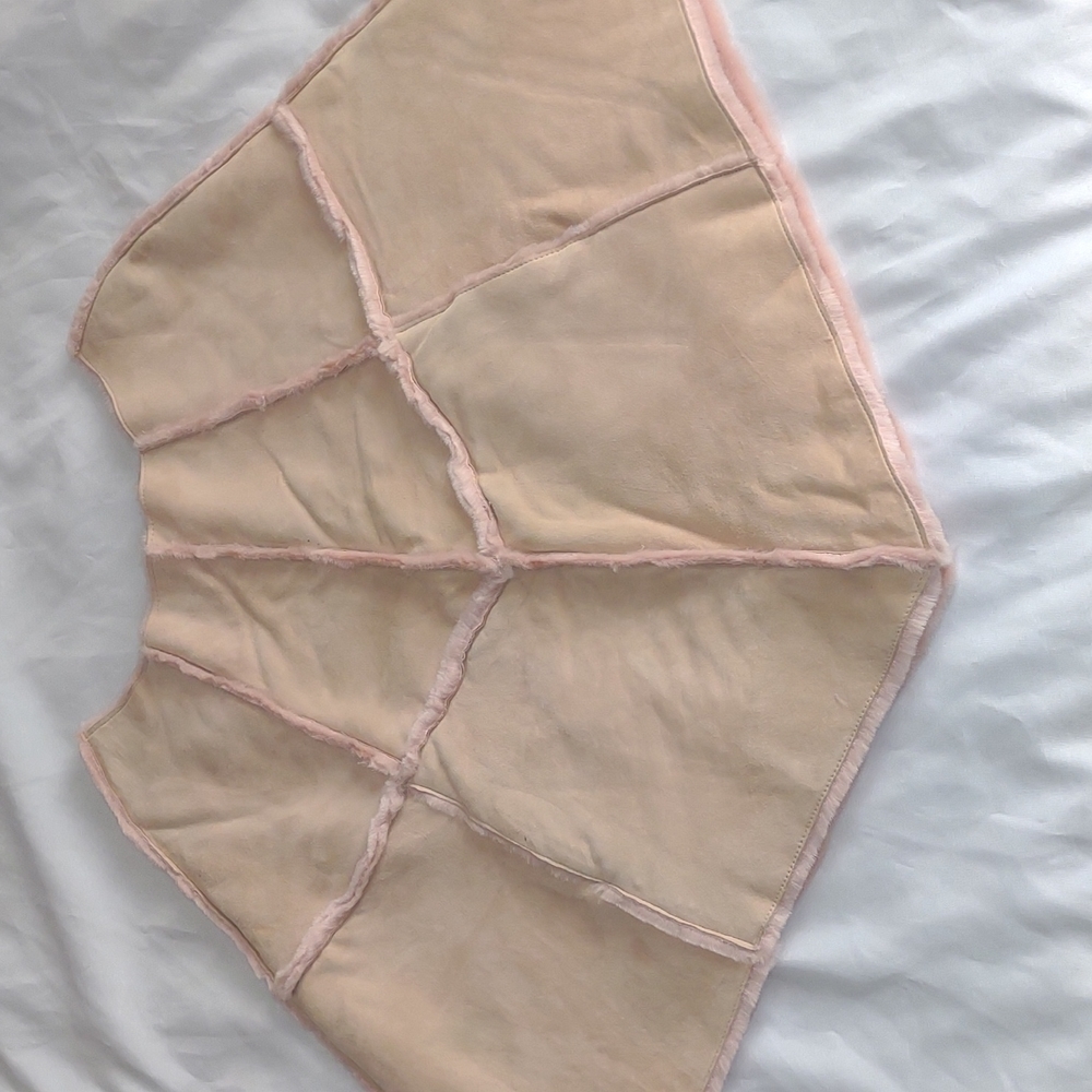 UGG Australia Pink & Tan Pancho with Hand Pockets